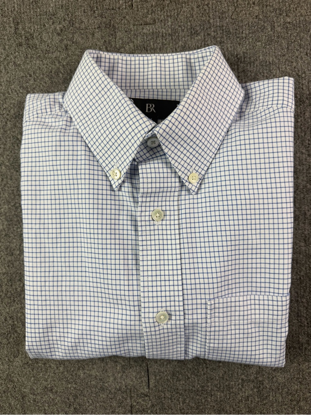 BR Banana Republic Slim Fit Mens 100% Cotton Long Sleeve Button Down Shirt Sz M